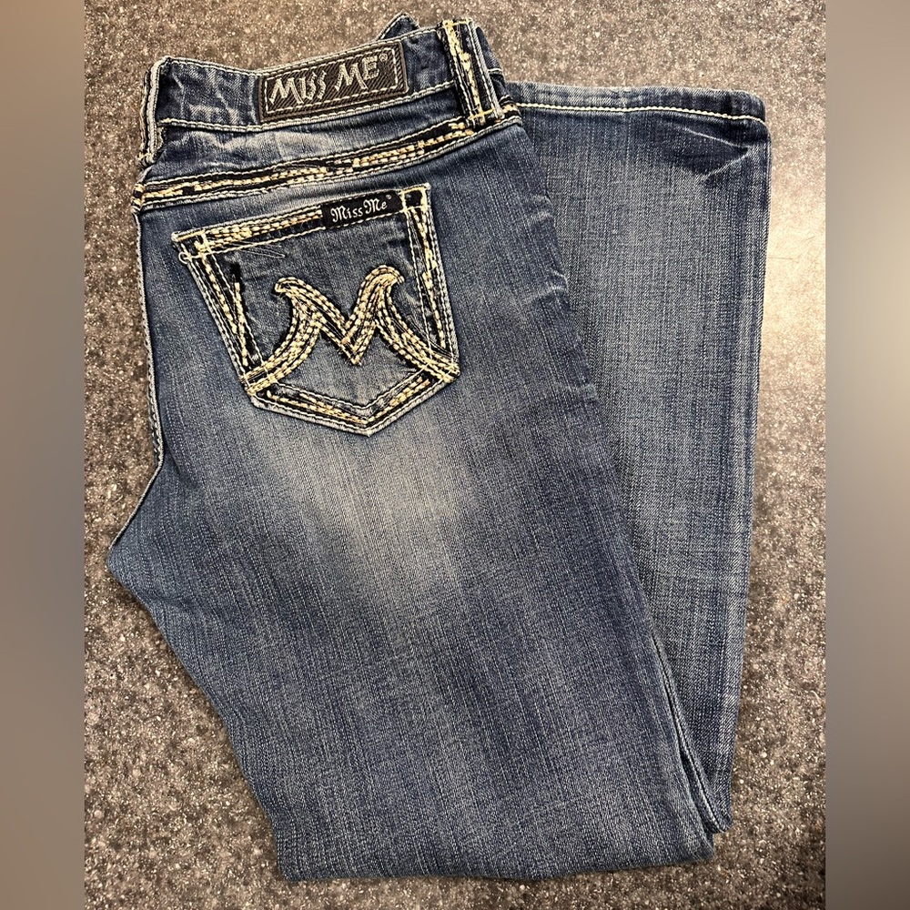 Miss Me for Buckle Women's Blue Boot Cut Jeans